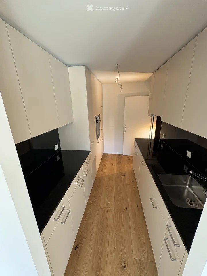 Renovated, modern 3.5-room apartment with balcony and garage in Lucerne at top location with a view