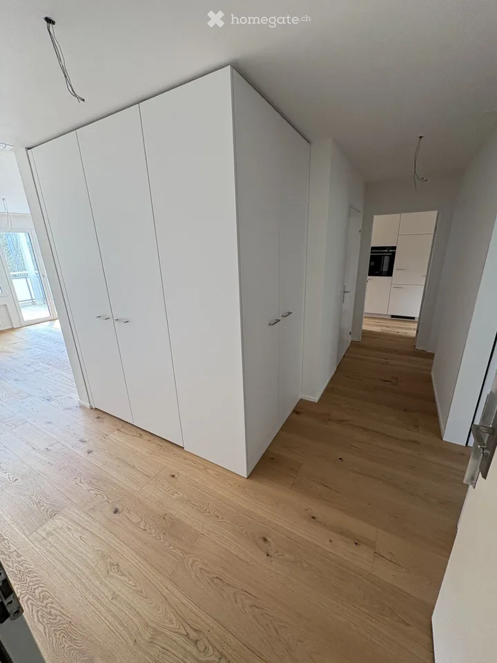 Renovated, modern 3.5-room apartment with balcony and garage in Lucerne at top location with a view
