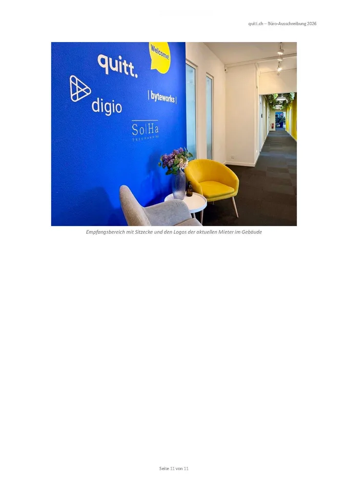 2 Büros (40 m² und 46 m²), bezugsbereit am Bhf. Wiedikon, alles inklusive – CHF 2’800 brutto