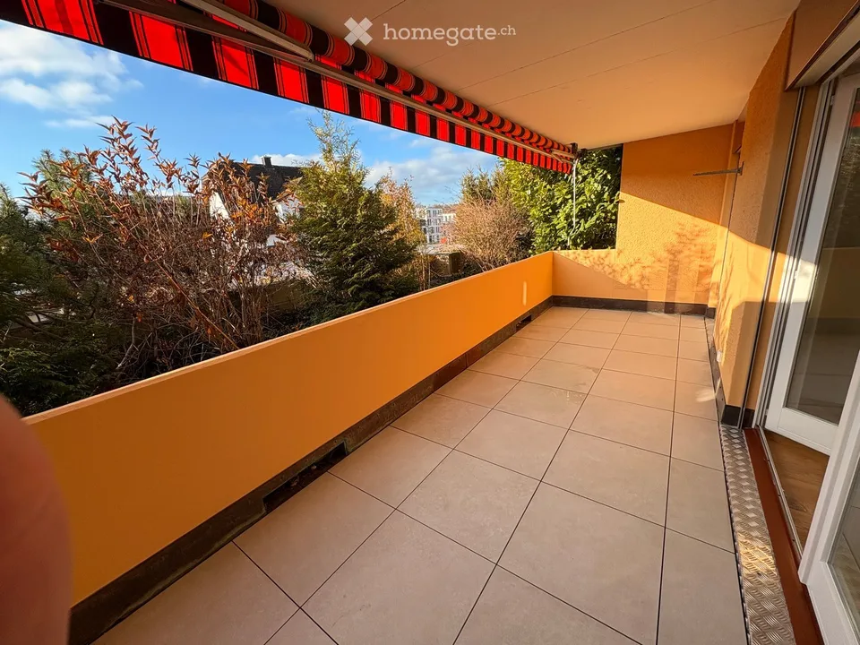 Renovated, quiet 3.5-room apartment in the village center, on the 1st floor (AAA location)