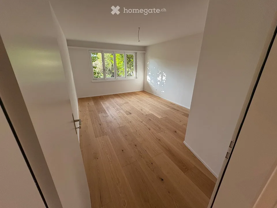 Renovated, quiet 3.5-room apartment in the village center, on the 1st floor (AAA location)