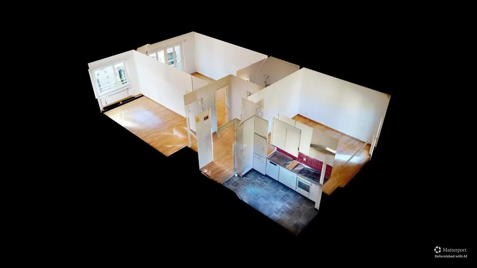 Zentrale 4-Zimmer-Wohnung in Uster (Befristung bis 30.09.2027)