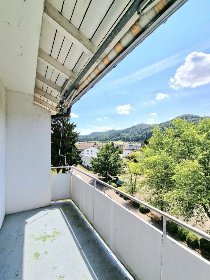 Balkonwohnung mit Aussicht