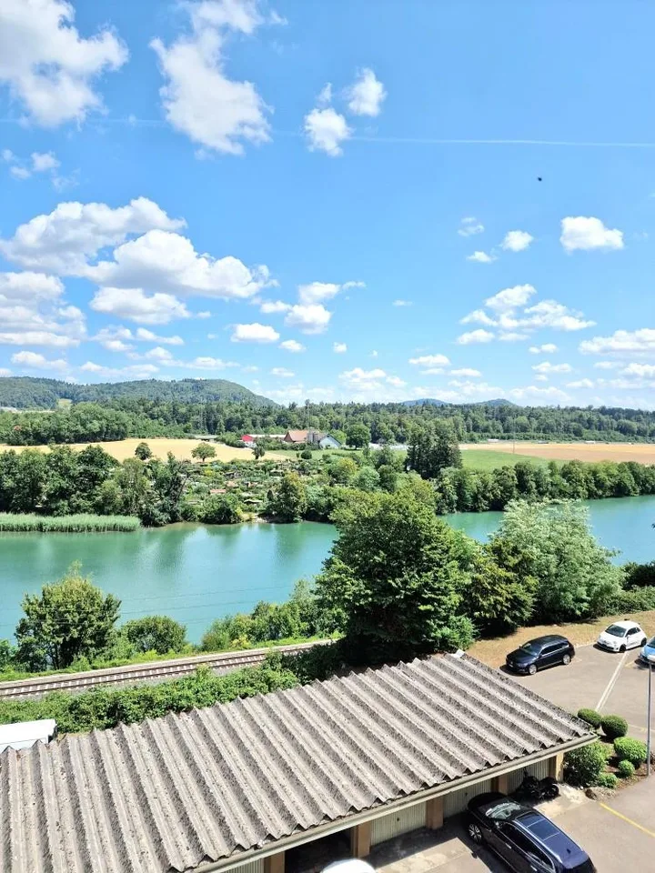 Balkonwohnung mit Aussicht