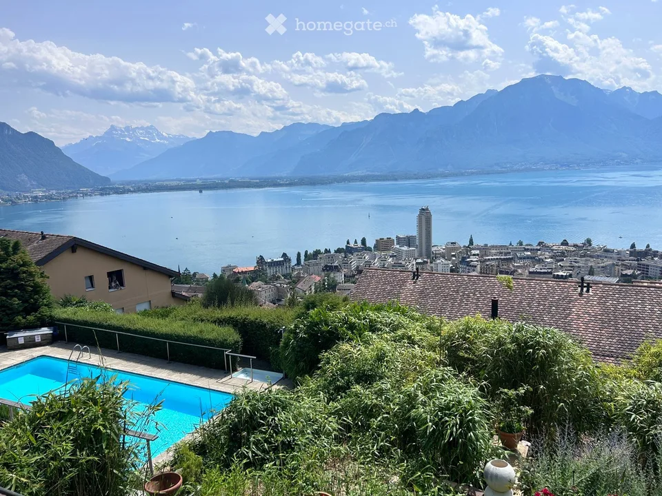 Villa di 165 m² con vista panoramica sul Lago di Ginevra — Montreux