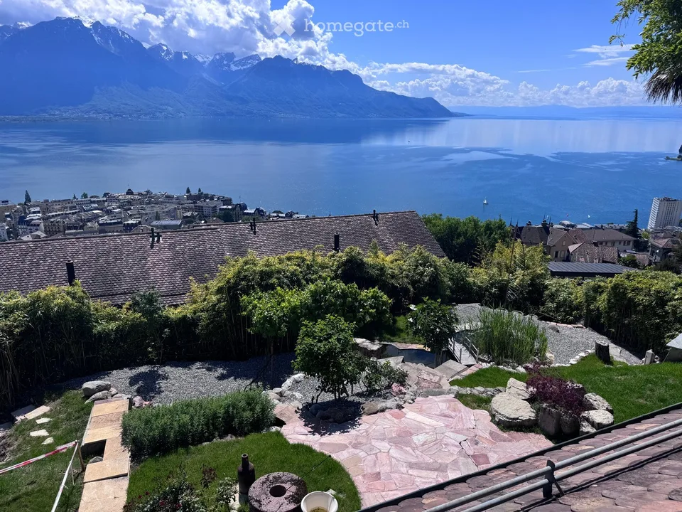Villa di 165 m² con vista panoramica sul Lago di Ginevra — Montreux