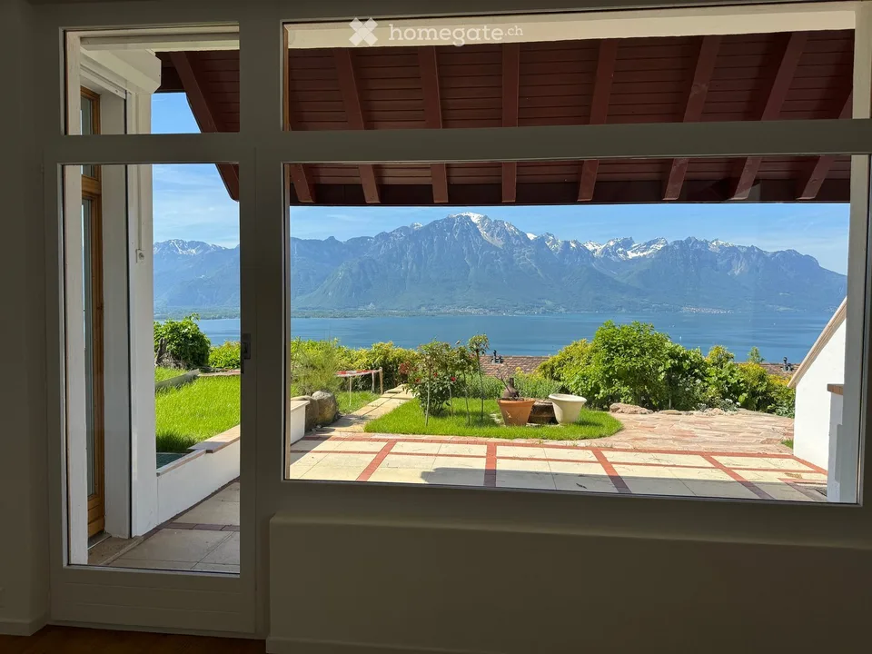 Villa di 165 m² con vista panoramica sul Lago di Ginevra — Montreux