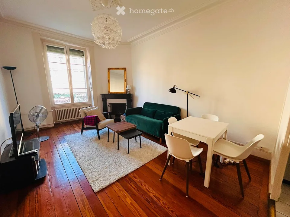 CHF 2,550 incl. charges, 3-room, 60m², Maximum 1-year lease