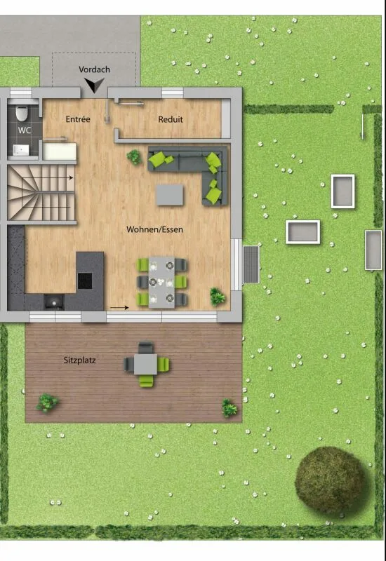 Migliora la tua vita! Casa unifamiliare con alto standard di costruzione e molti extra