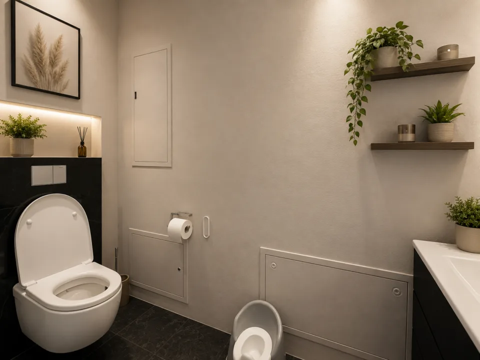 Esperienza di vita esclusiva: Maisonette urbana con oasi di benessere privata e vista.