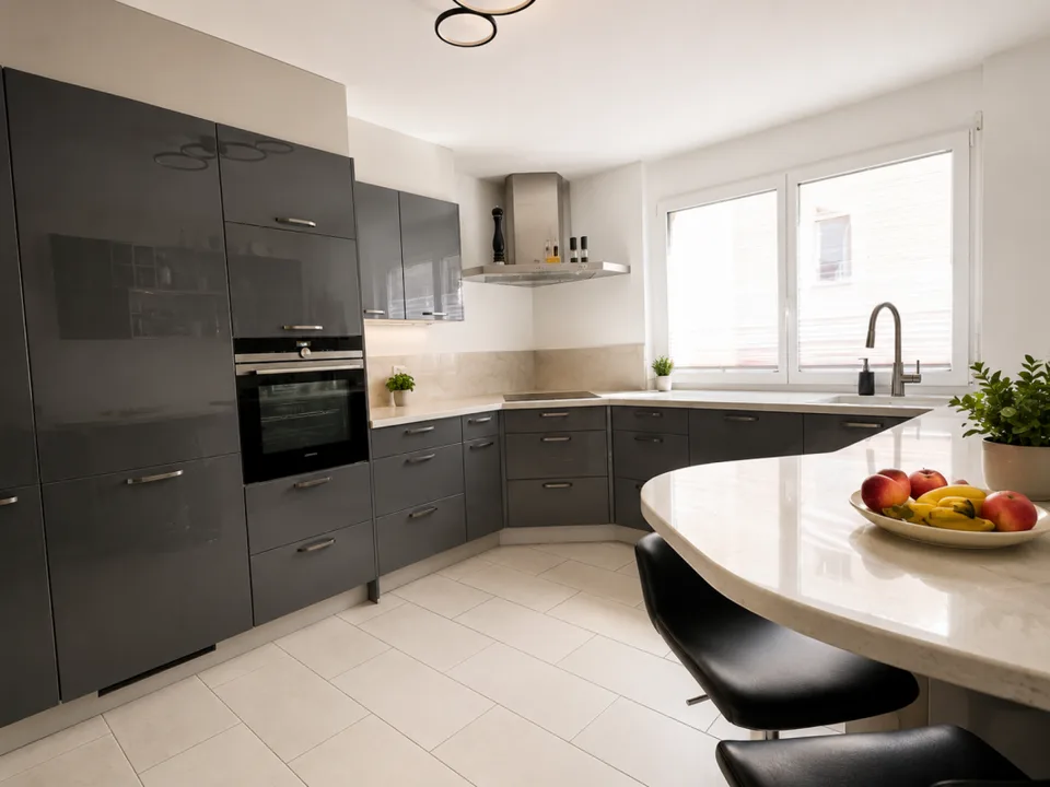 Esperienza di vita esclusiva: Maisonette urbana con oasi di benessere privata e vista.