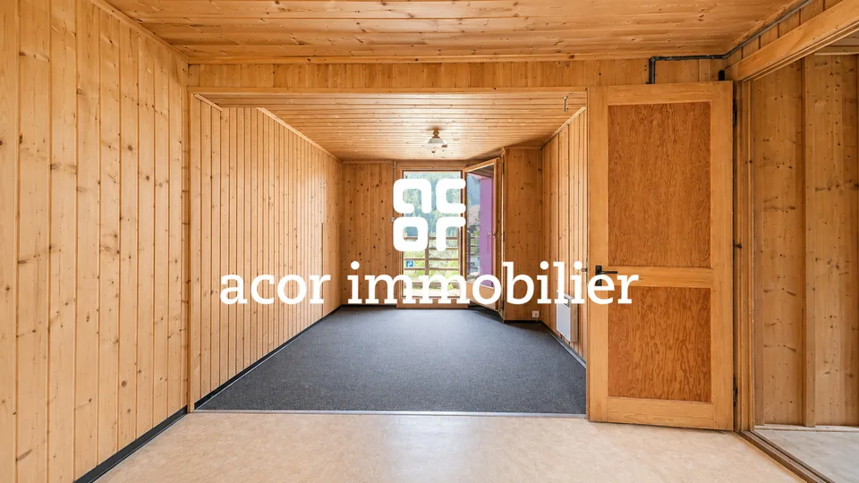 Chalet de caractère à réinventer dans un cadre alpin exceptionnel