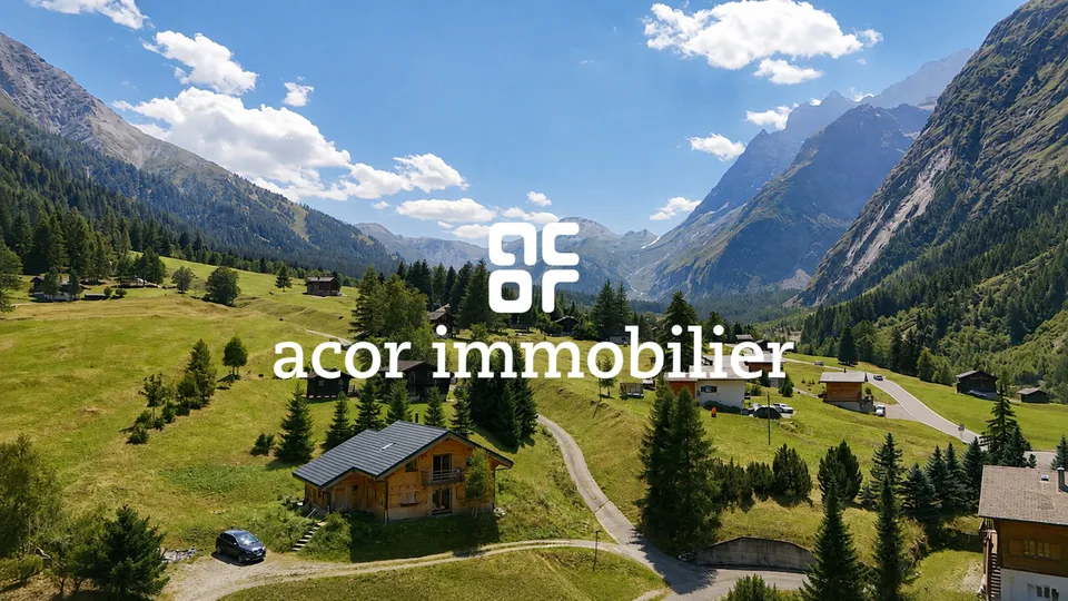 Chalet de caractère à réinventer dans un cadre alpin exceptionnel