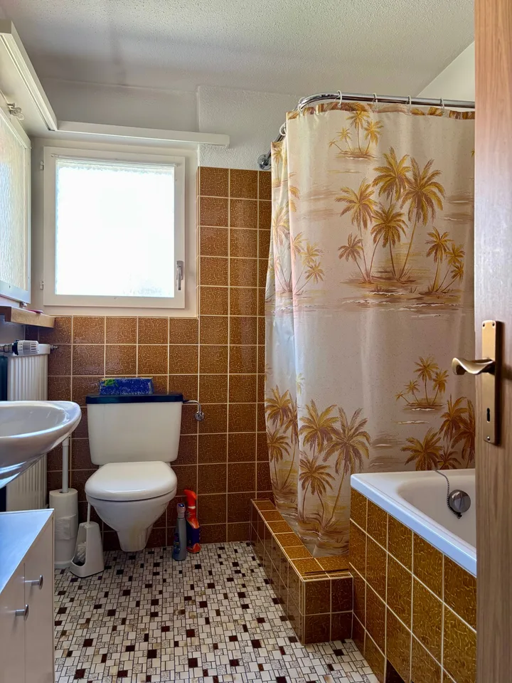 Single-family house with studio apartment in central location in Schattdorf