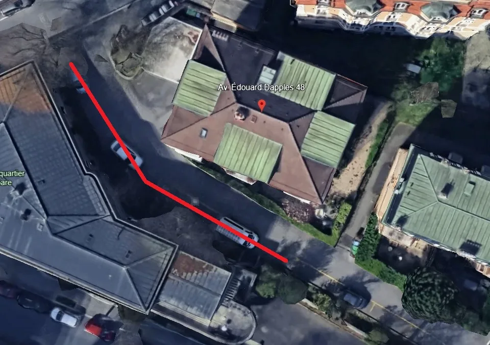 Deux places de parc extérieures à louer - Av. Edouard-Dapples 48, 1006 Lausanne