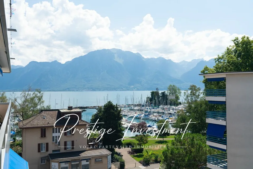 3.5 ROOM APARTMENT AT THE FOOT OF LAKE GENEVA MONTREUX