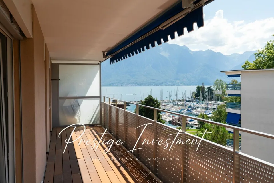 3.5 ROOM APARTMENT AT THE FOOT OF LAKE GENEVA MONTREUX