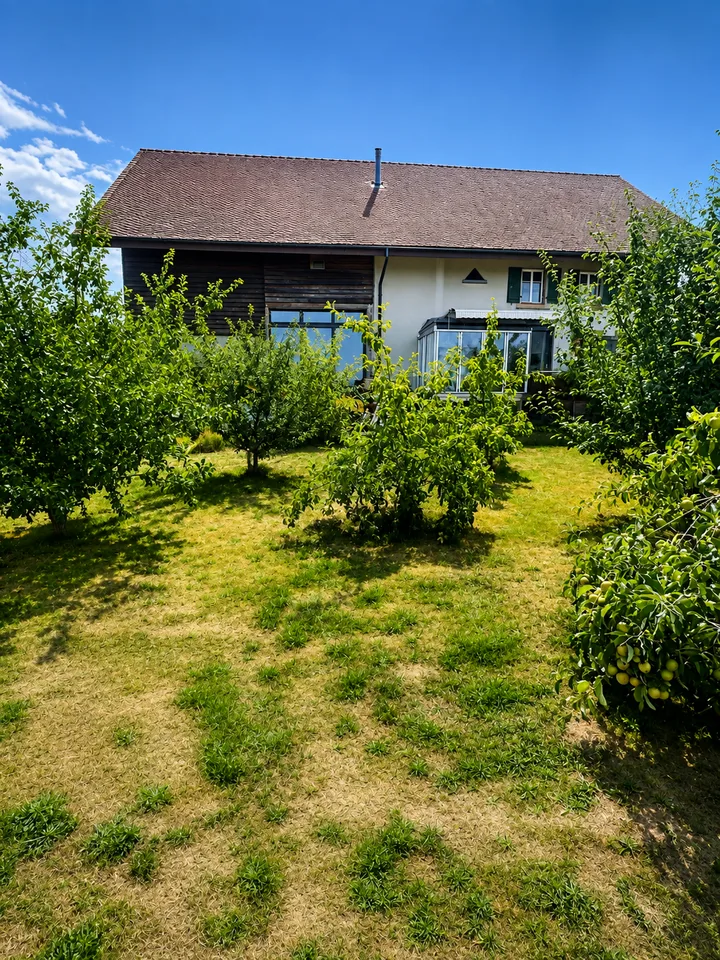 Grande maison en viager semi-occupé sans rente avec grand potentiel