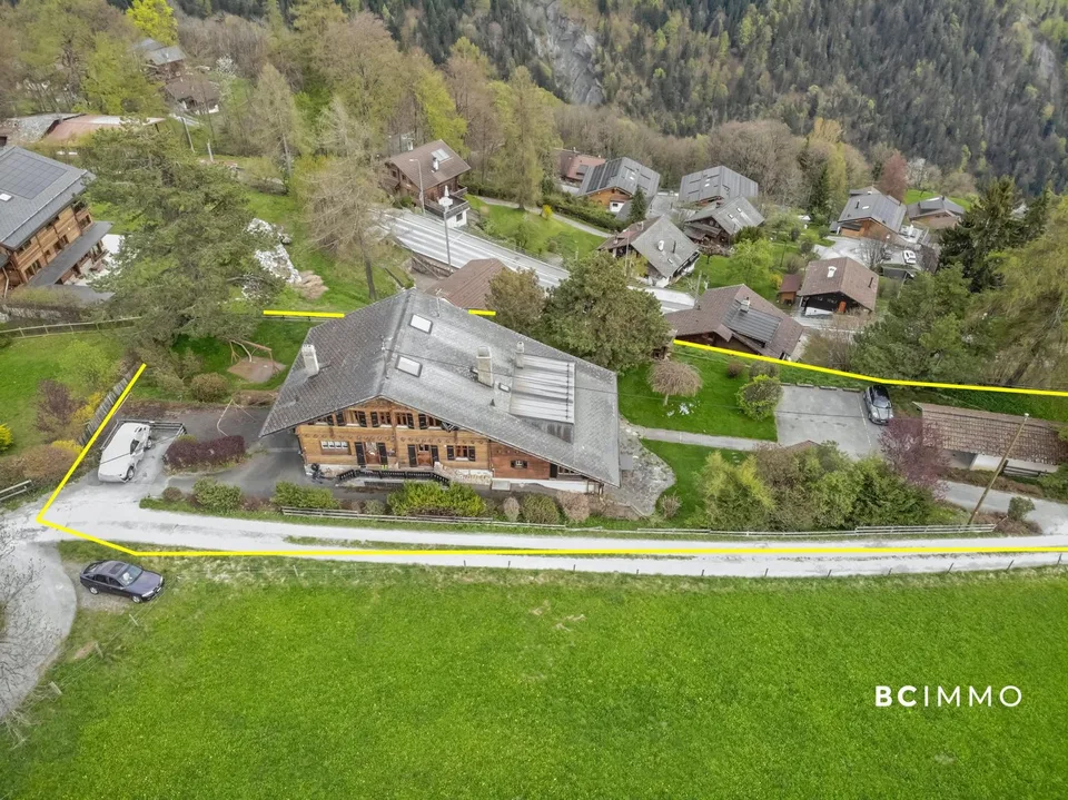 Grande chalet su un magnifico terreno