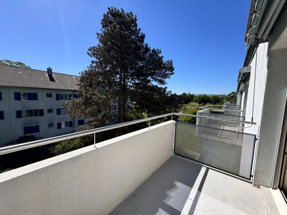 Idyllische, grüne Wohnlage an der Stadtgrenze zu Basel