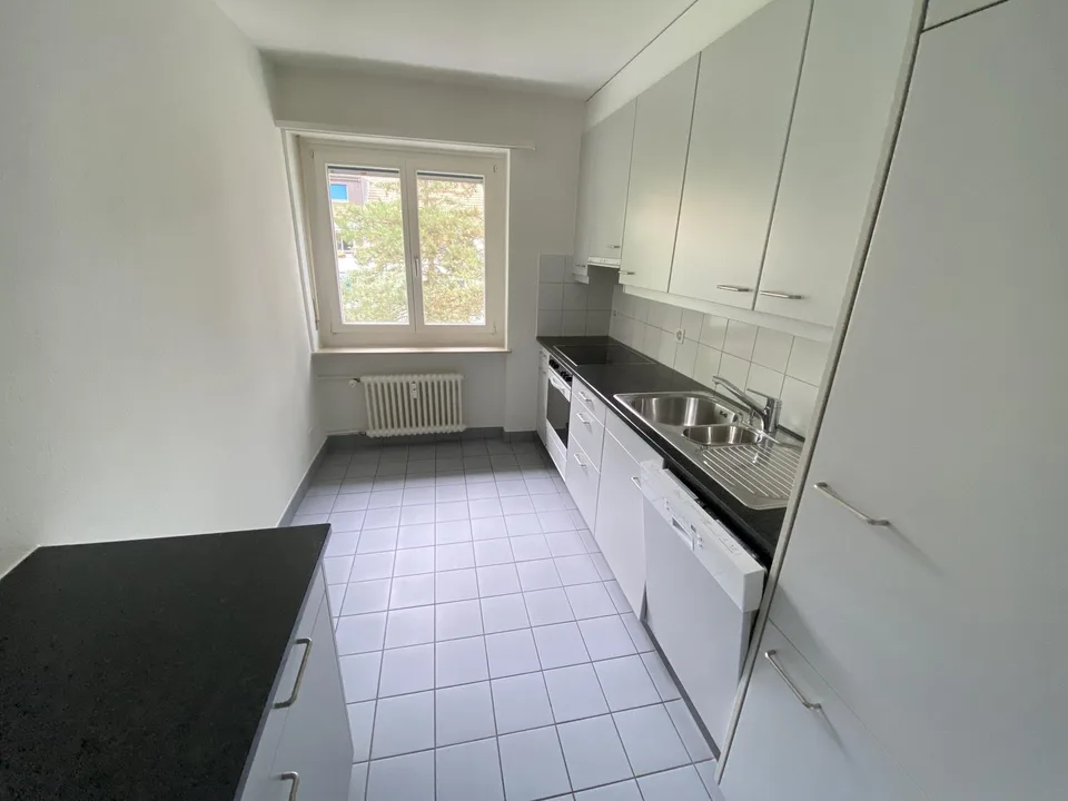 Idyllische, grüne Wohnlage an der Stadtgrenze zu Basel