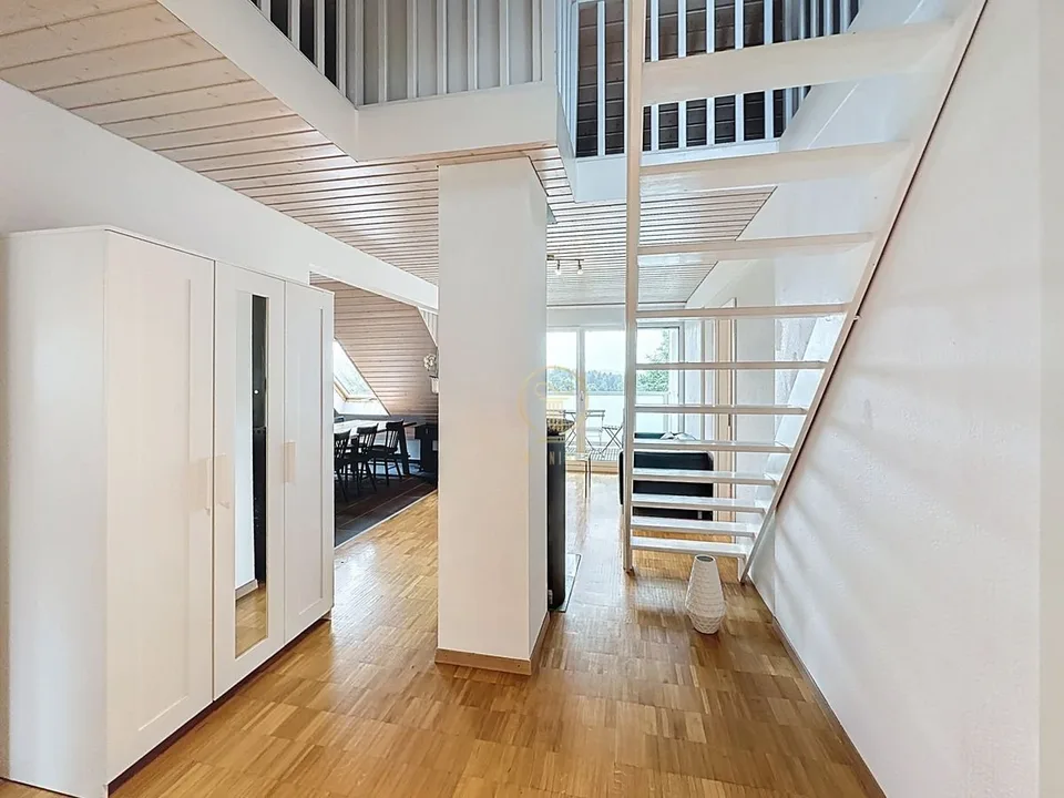 EPALINGES - EXCLUSIVE OPEN HOUSE 4.5-room apartment with spacious mezzanine