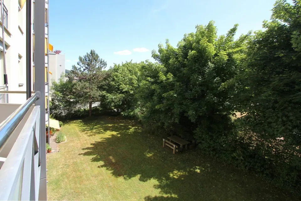 Sonnige 4.5 (5.5) Wohnung mit Blick ins Grüne an ruhiger Sackgassenlage in Wettingen