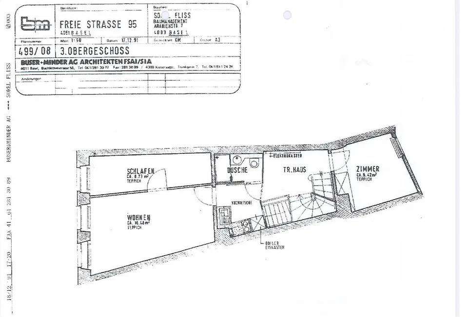 2-Zimmerwohnung im Herzen von Basel