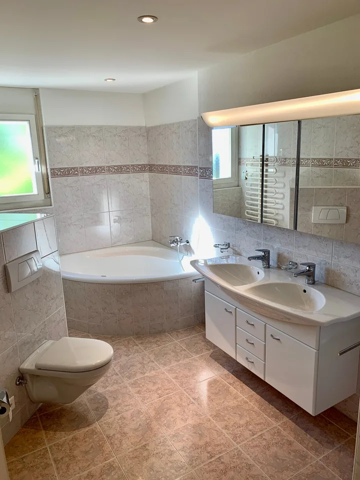 4.5 Zimmer Wohnung mit phantastischer Terrasse und Weitsicht