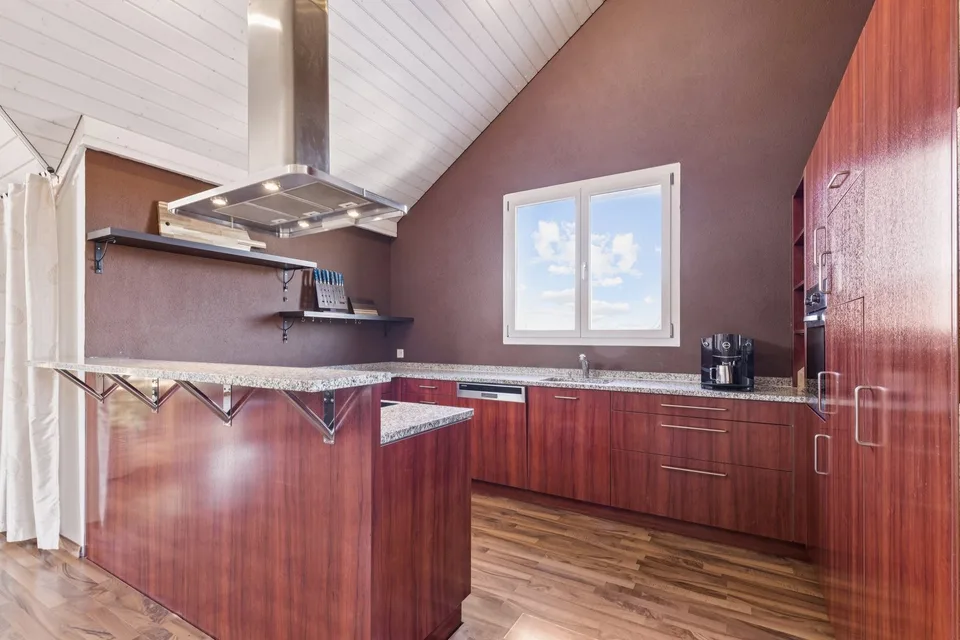 Recreational area right outside the front door - Large attic apartment with ...