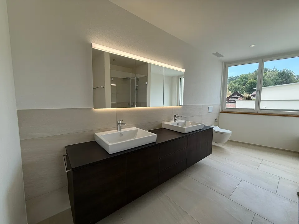 moderne 4.5-Zimmer-Attikawohnung im Bächlipark Wollerau