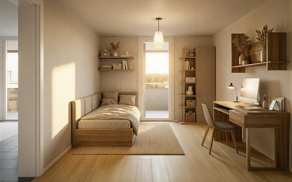 Châtel-Saint-Denis - Appartement neuf 5.5 pièces de 122 m² - Balcon