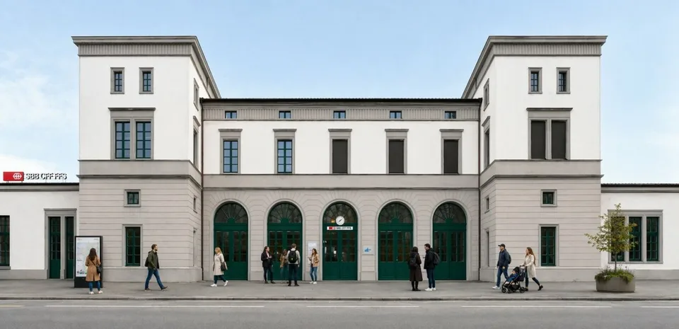 Verkaufs-/Gewerbefläche direkt am Bahnhof Romanshorn
