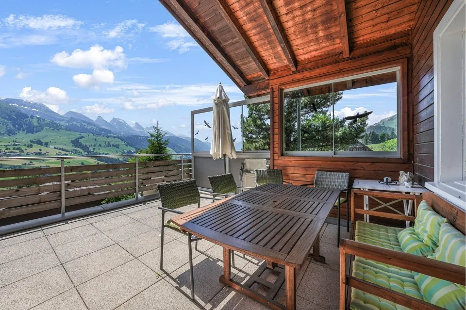 Un posto di loggia sopra Wildhaus