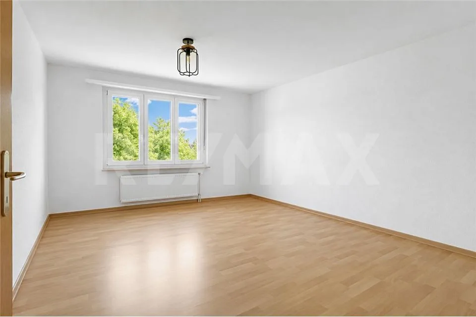 Ampio appartamento di 4 ½ locali con 2 balconi e vista sul lago di Zug