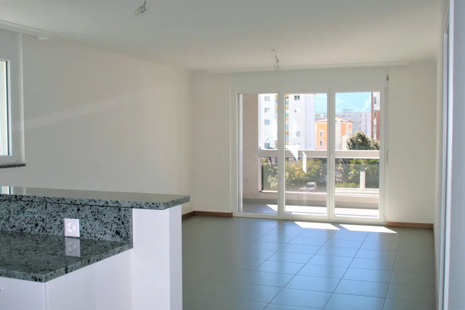 Functional and bright attic of 2.5 rooms in Locarno, just a few steps from the old town