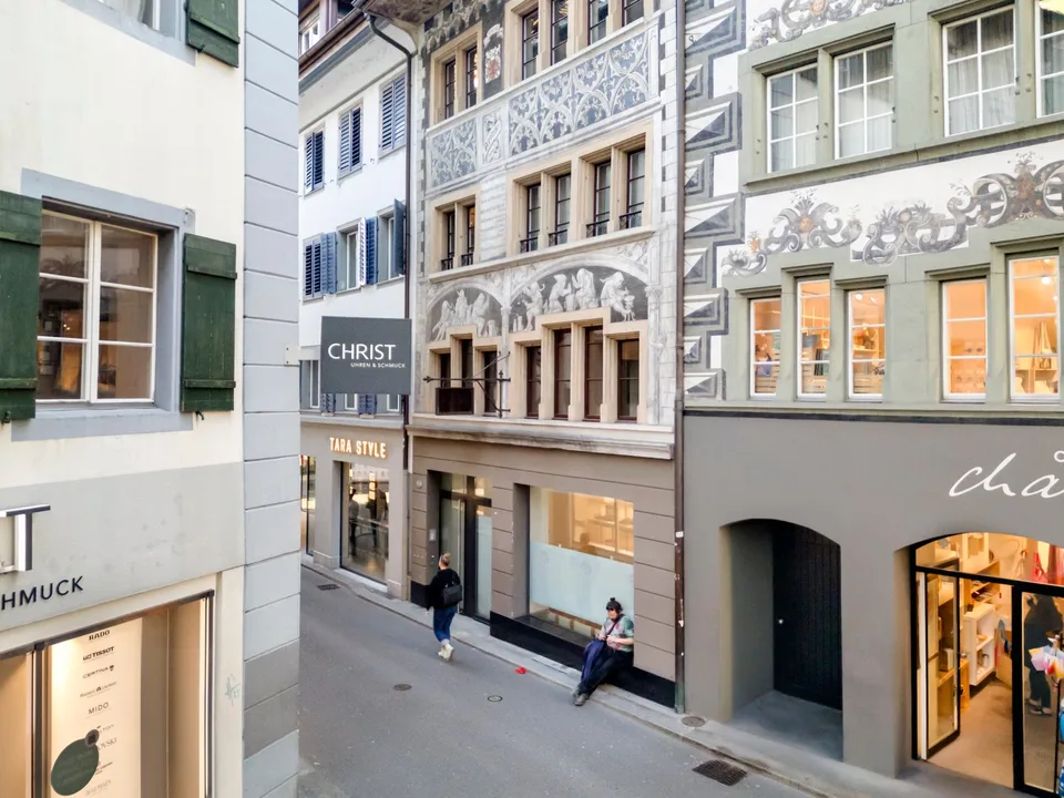 In the heart of the old town