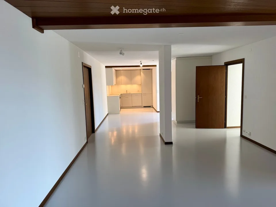 Premium-Wohnen in Ennetbaden: Loftartiges 3.5-Zimmer-Bijou mit Pool, Garten & Weitblick