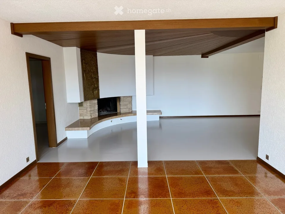 Premium-Wohnen in Ennetbaden: Loftartiges 3.5-Zimmer-Bijou mit Pool, Garten & Weitblick