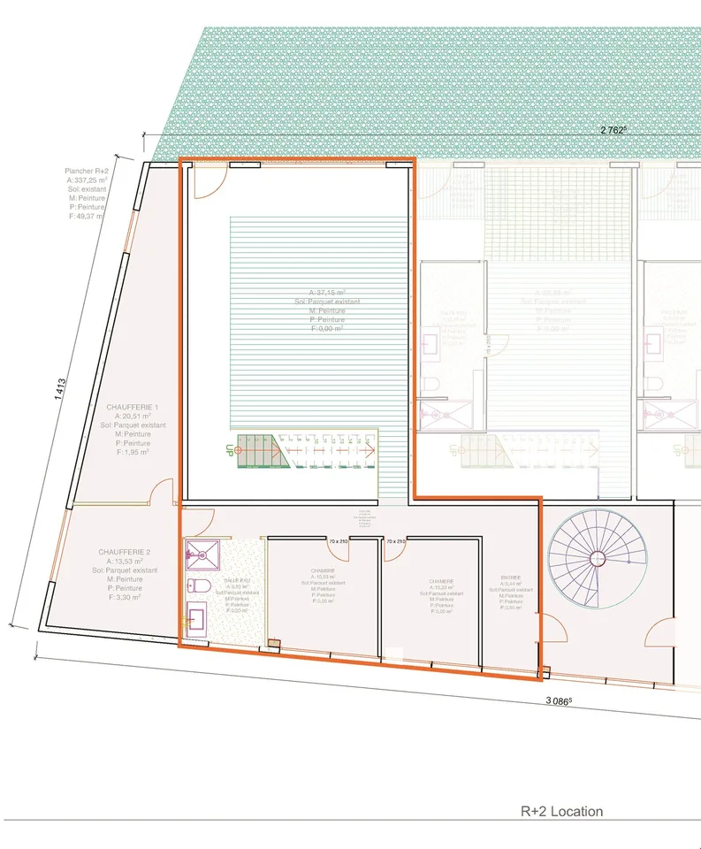 Grosse Wohnung / Loft Duplex zu vermieten in Nidau