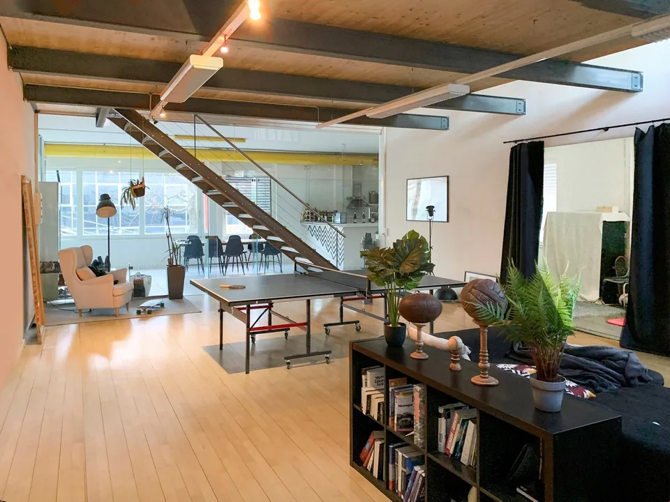 Grosse Wohnung / Loft Duplex zu vermieten in Nidau