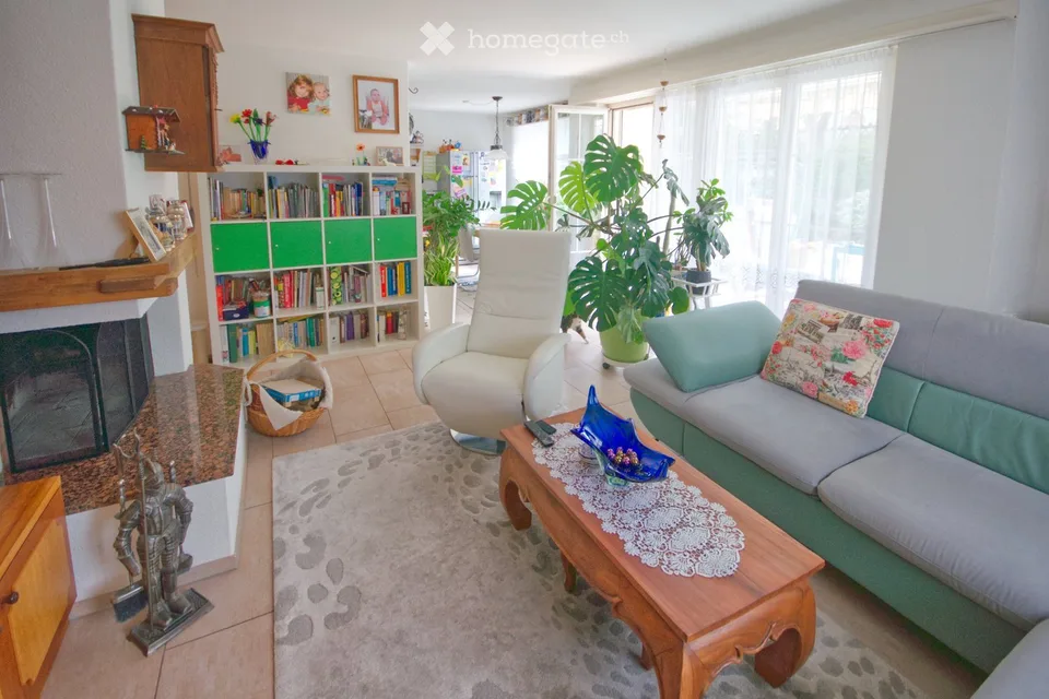 Charming 3.5-room garden apartment in a quiet location in Dänikon ZH