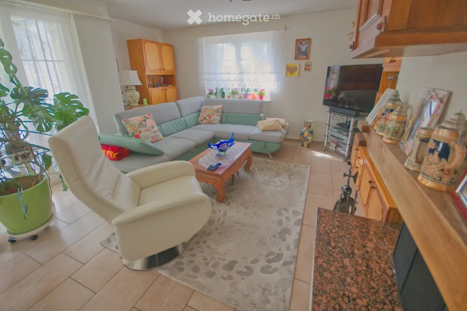 Charming 3.5-room garden apartment in a quiet location in Dänikon ZH