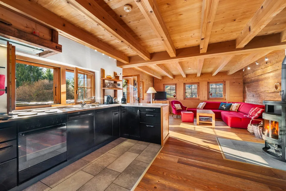 Ein Chalet mit Charakter im Herzen einer natürlichen Umgebung