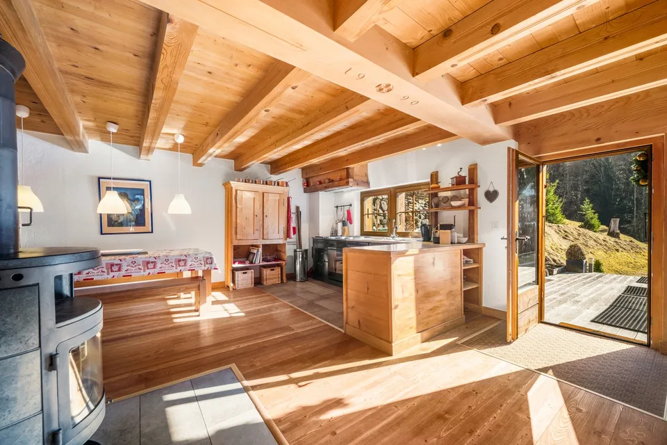 Ein Chalet mit Charakter im Herzen einer natürlichen Umgebung