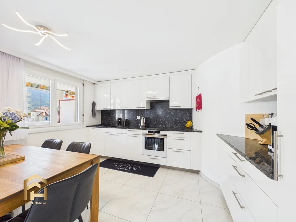 Laufend modernisierte und bezugsbereite Familienwohnung