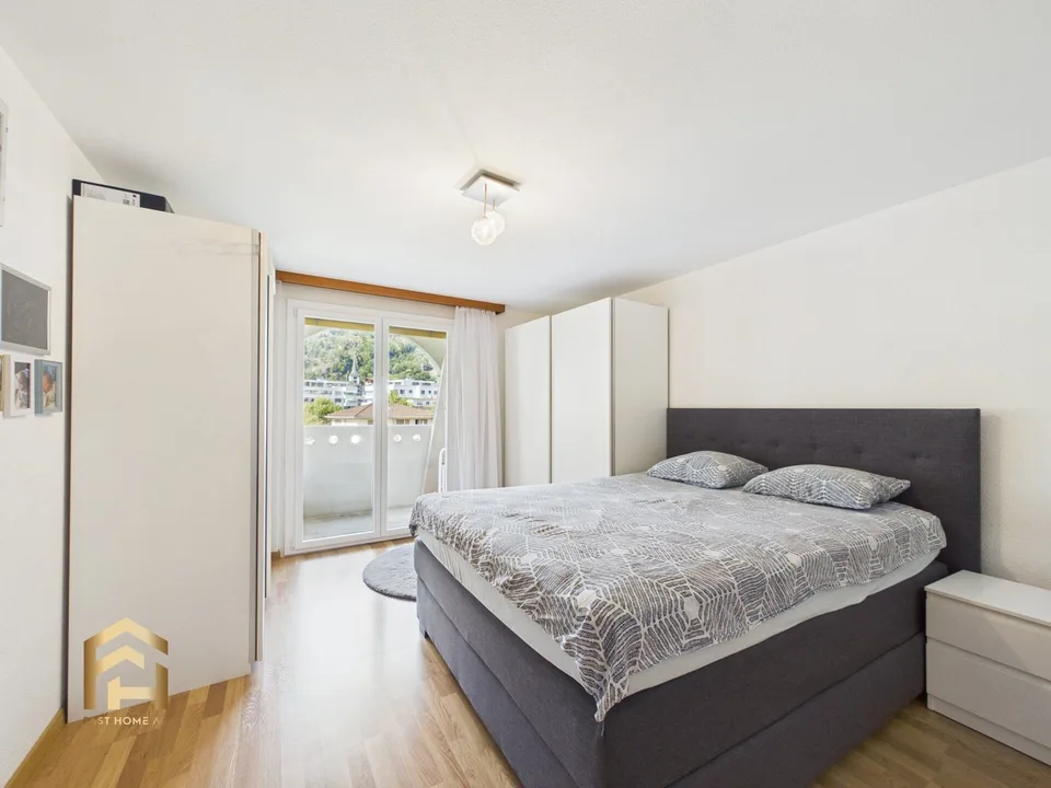 Laufend modernisierte und bezugsbereite Familienwohnung