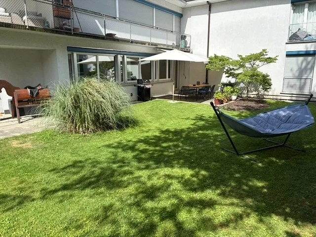 Befristet, möbliert: stilvolle 6.5-Zimmer Gartenwohnung
