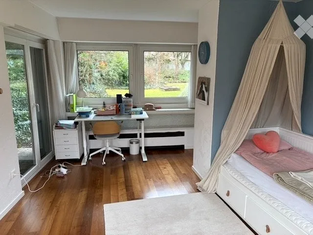 Befristet, möbliert: stilvolle 6.5-Zimmer Gartenwohnung