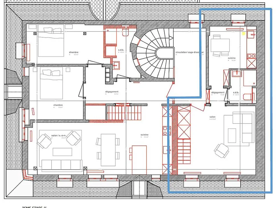 Charmante 2.5 Duplex-Wohnung im Alt-Quartier